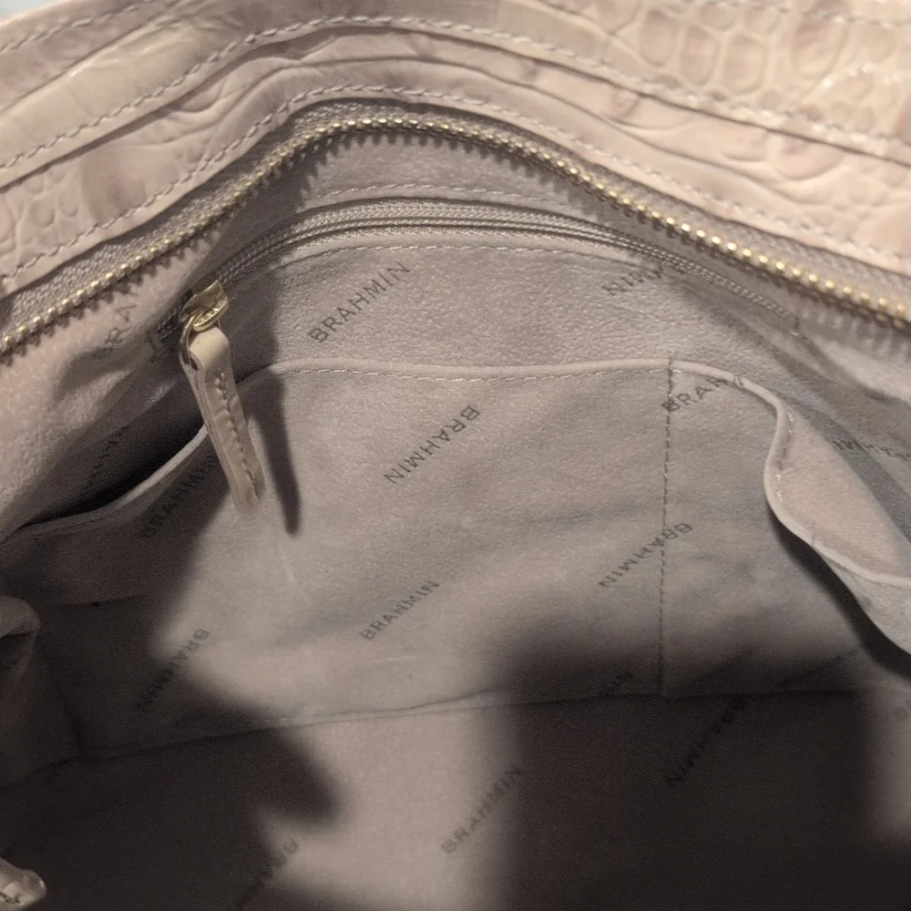 Brahmin Melbourne Ruby Satchel Euc - Picture 6 of 10
